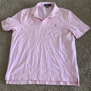 Polo by Ralph Lauren Classic Fit  Light Pink Polo Shirt